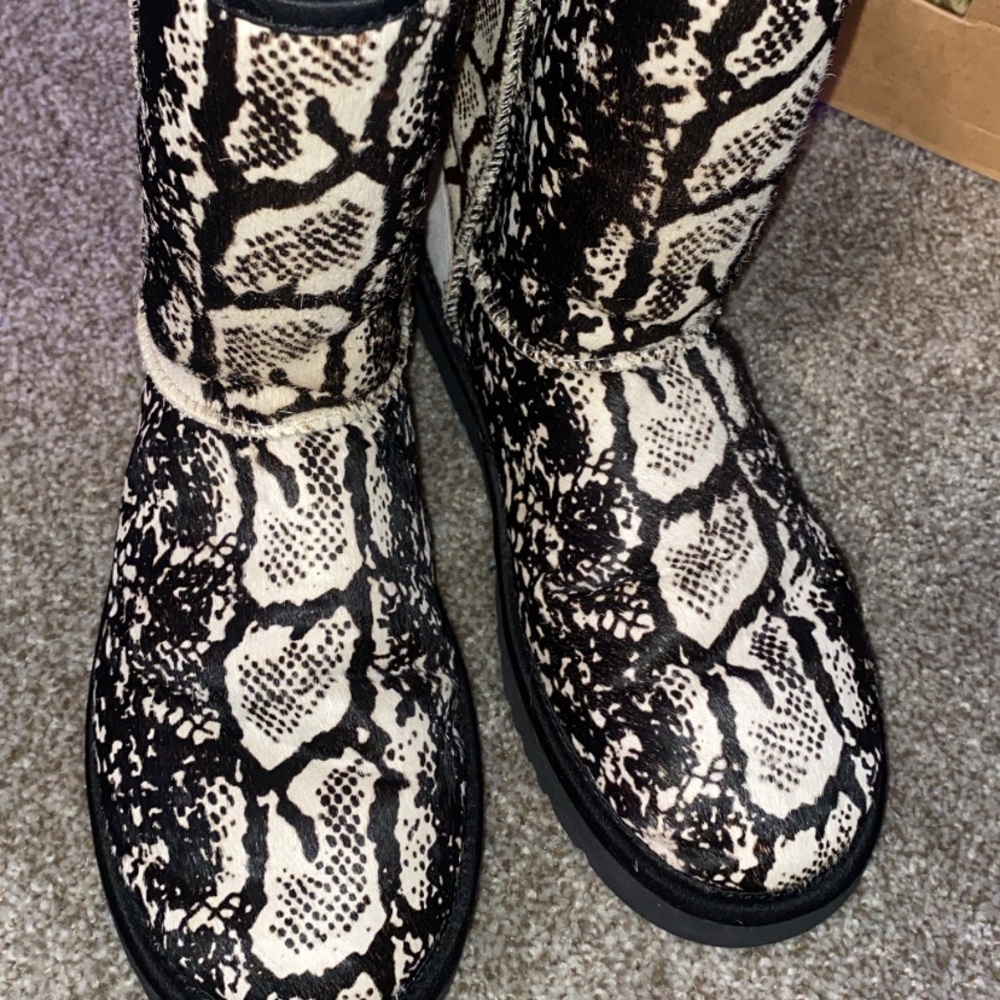 Custom Snakeprint Ugg Boots